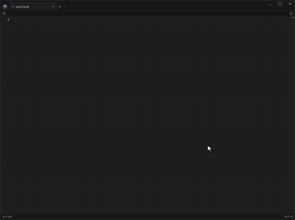 Open a project from the menu, browse it in the Explorer, view a CSV as a grid, search the whole folder, and open the project's own dashboard board.
